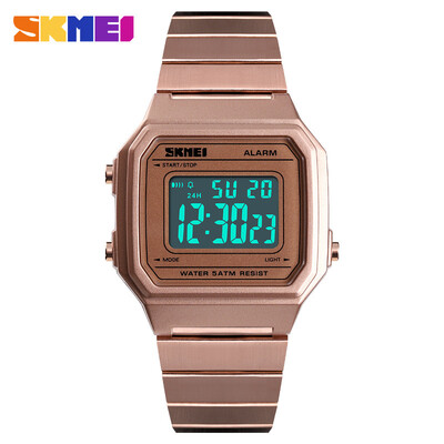 

SKMEI New Men Fashion Watch Digital Waterproof Wristwatches Luminous Week Display Alarm Casual Sport Watches 1377