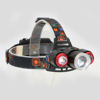 

LED Headlamp Torch 4 Modes Zoom Headlight Rechargeable Camping Flashlight Rotate