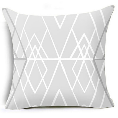 

Siaonvr Geometric Pillow Case Waist Cushion Cover Sofa Home Decor