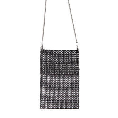 

Rhinestone Shoulder Messenger Handbags Women Small Crossbody Phone Bags