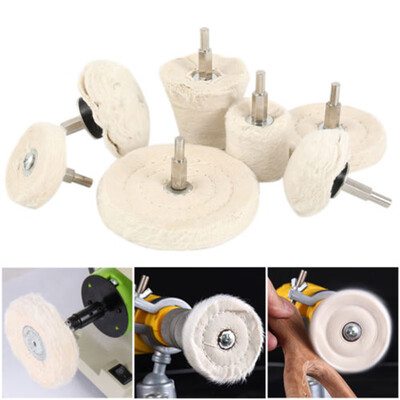 

Buffing Pad Polishing Mop Wheel Pads For Drill 7 Pieces Kit Buffer Polish Wheels