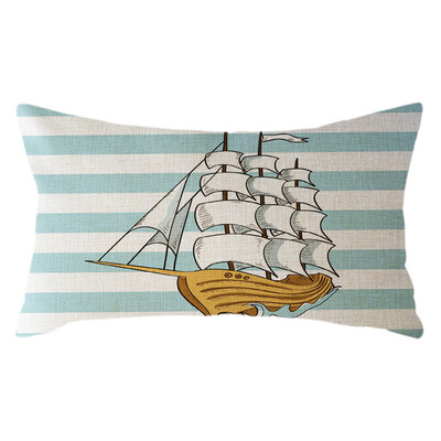 

〖Follure〗Minimalist Geometric Pillow Case Linen 30x50cm Cushion Cover Home Decor