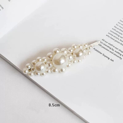 

Ins Fashion Pearl Hairpin Headwear Hair Clips for Women Temperament Elegant Sweet Hairpin Hair Styling Accessories Hair Pins