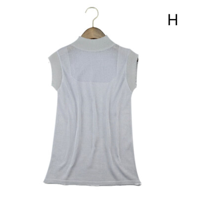 

Women Slim Fit Sleeveless Solid Color Personality Casual Sweet Concise Camis