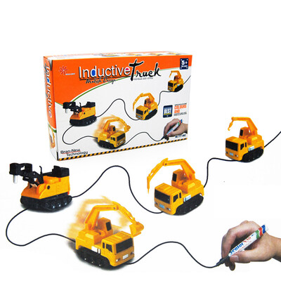 

Magic Inductive Truck Follow Drawn Line Car Toy for Kids Children