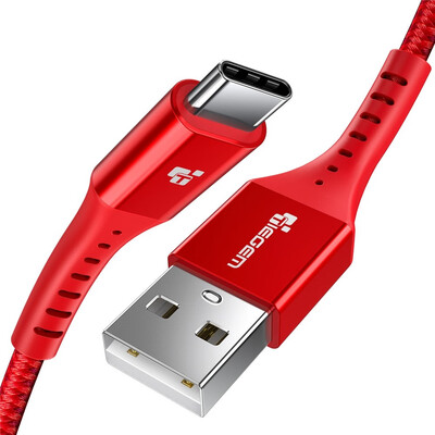 

TIEGEM USB Type C Cable 3A Fast Charging Cable for Redmi Note 7 Pro Samsung S10
