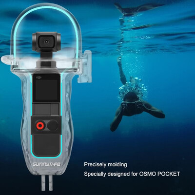 

Dive Case Housing 60M Depth Waterproof Cameras Case Protective Diving Cover for Osmo Pocket Camera