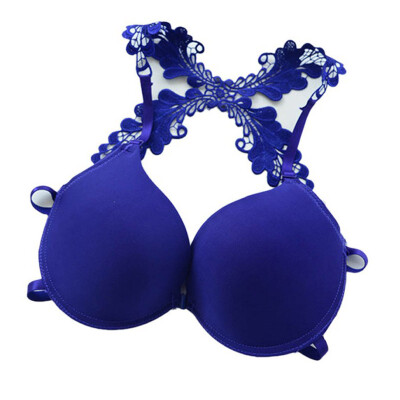 

Women Push Up Bra Lace Hollow Back Cup Lady Apparel Sexy Intimate Lingerie Underwear