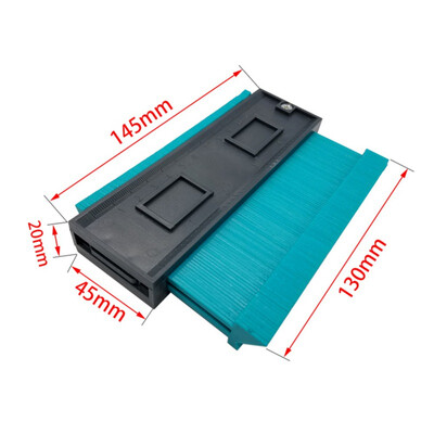 

5 Inch Contour Duplication Profile Carpenter Tools Gauge Plastic Copy Irregular Shapes For Perfect Fit Easy Cutting