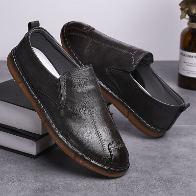 

Summer mens shoes Korean version of the trend of mens British casual shoes small white spirit society guys tide shoes