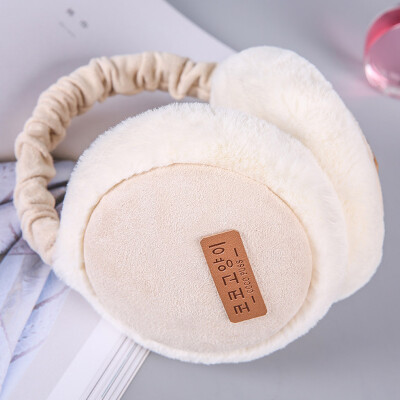 

Tailored Unisex Fashion Folding Earmuffs Winter Ear Warmer Soft Plush Ear Cover