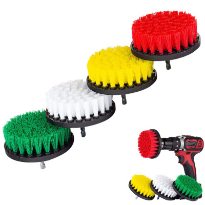

〖Follure〗4Pcs Grout Power Scrubber Cleaning Brush Cleaner Combo Tool Kit