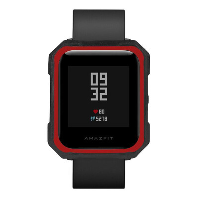 

Watch Protective Case Soft TPU Protective Shell Wristband Compatible with Amazfit Bip Bit Youth Smart Watch