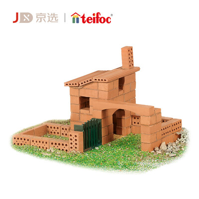 

Beijing Election Taifuke Teifoc Frankfurt Villa 2 in 1 DIY Toy Scenario Model Cabin Building House Model Childrens Gift TEI4010