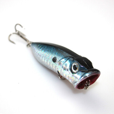

New Hot 5 colors Fishing Lures Popper Lure 65cm 13g fishing bait 6 high carbon steel hook fishing tackle