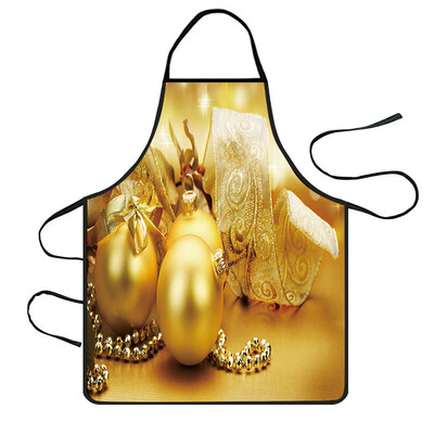 

Siaonvr Christmas Decoration Waterproof Apron Kitchen Aprons Dinner Party Apron