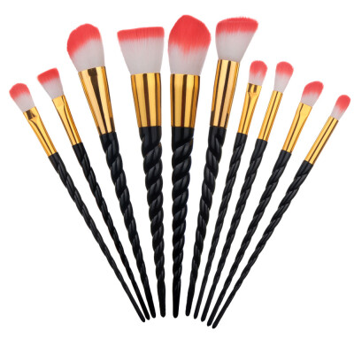 

〖Follure〗10PCS Make Up Foundation Eyebrow Eyeliner Blush Cosmetic Concealer Brushes