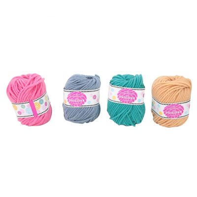 

Greensen DIY Woven Wool Crochet Coarse Acrylic Line Yarn Knitting Wool For Knitting Machine Scarf Hat