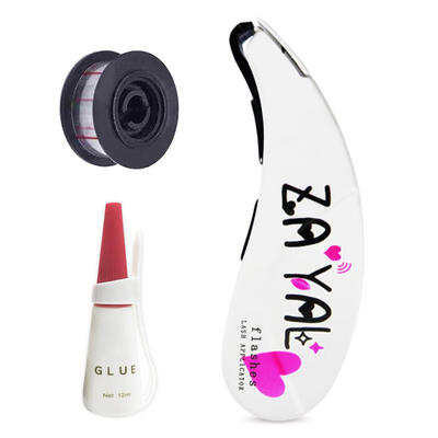 

Eyelash Stapler Mini Fake Lashes Tool with 45 Fake Eye Lash Buds for Women