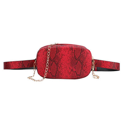 

Snake Chain Shoulder Waist Bags Fanny Belt Packs Women Crossbody Chest Bags