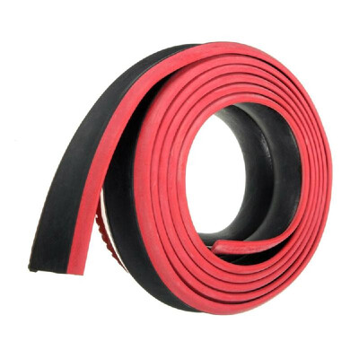 

Rubber Bumper Protector Lip Universal Car Lip Skirt Protector Front Bumper Rubber Protective Stripe