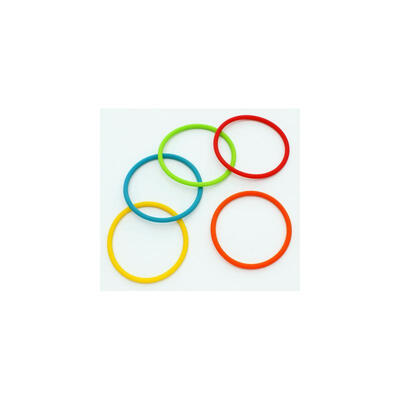 

Rubber Bracelet Mix Assorted Colors about 4mm thick 6cm inner diameter