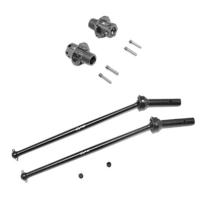 

Tailored Aluminum Rear CVD Drive Shaft 13mm Hex For Arrma KRATON 6S Outcast 6S BLX