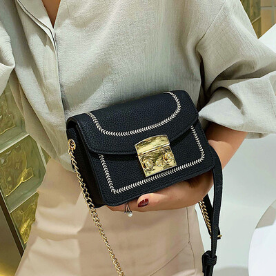 

Female bag 2019 new wild gas chain bag summer small fresh messenger bag net red shoulder bag Sen small bag