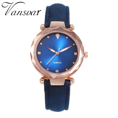 

Luxury Women Watches Dot Irregular Dial Ladies Quartz Wristwatch Solid Color Leather Strap Business Style Clock Montre Femme