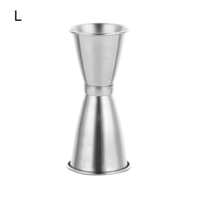 

Stainless Steel Double Shaker Cup Bar Cocktail Jigger Liquor Measuring Tool