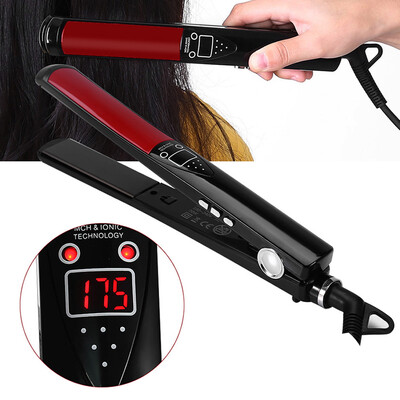 

Greensen Hair Straightener Iron Curler Hair Styling Tools Flat Iron Straightening LCD Display US
