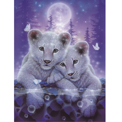 

Gobestart 5D Embroidery Paintings Rhinestone Pasted DIY Diamond Painting Cross Stitch