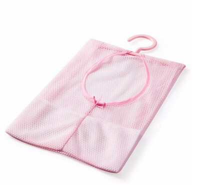 

〖Follure〗Bathroom Storage Clothespin Mesh Bag Hooks Hanging Bag Organizer Shower Bath New