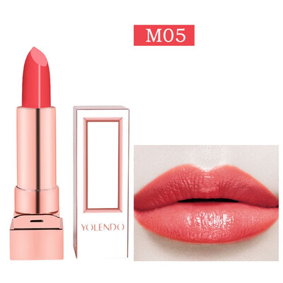 

Sexy Red Matte Velvet Lipsticks Color Cosmetics Pigments Waterproof Long Lasting Moisturizing Lipstick Lips Beauty arrival