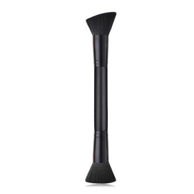 

〖Follure〗Wood Handle Synthetic Oblique Top Buffer Brush For Face Liquid Foundation