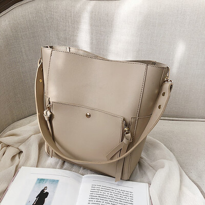 

Advanced sense bag foreign air female bag 2019 new Korean fashion handbag female small bag texture diagonal bucket bag