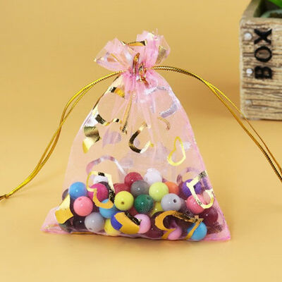

New Hot Christmas Jewelry Bag Home Garden Festive Party Supplies Candy Gift Holders Christmas Tree Ornament Pendant