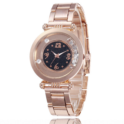

Creative heart-shaped digital sand watch ladies simple fashion watch student popular hot watch