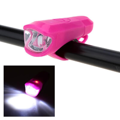 

Water Resistant Quick Lock Bicycle Front Light with USB
