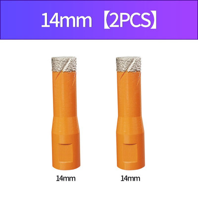 

JIANGCHENG Vacuum Brazed Diamond Core Drills M10 Dry Drill with Wax Filling Diamond Hole Saw Set for Ceramic Tiles&Stones
