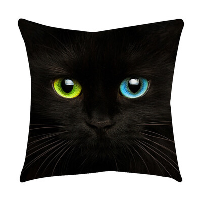 

〖Follure〗Rose Black Gold Cushion Cover Square Pillowcase Home Decoratio