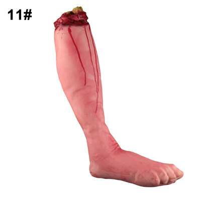 

Scary Bloody Fake Hand Foot Finger Brain Heart Halloween Party Horror Props