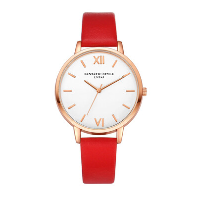 

LVPAI Brand Luxury High Quality Casual Geneva Leather Strap Women Watches Bracelet Ladies Clock Hour Quartz Watch 533