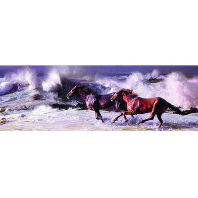 

5D DIY Full Drill Diamond Painting Ice Horse Cross Stitch Embroidery Mosaic