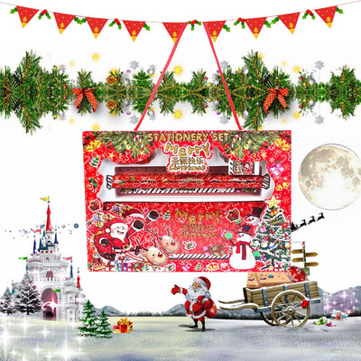 

Tailored Christmas Event Gift Stationery Set Cartoon Creative 6 Piece Set Of School Supplies Primary School Prizes