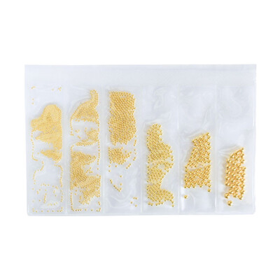 

Toponeto Nail Ornaments New Nail Stickers Nail Art DIY Decoration Metal Nail Stickers