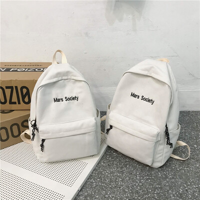 

Fashion backpack shoulder bag insfeng junior high school students schoolbag Korean version of Harajuku ulzzang University Students