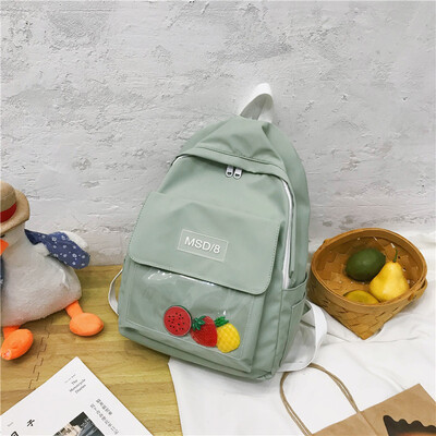 

Insfeng schoolbag female Korean version of high school middle school middle school Qingxin junior high school girl Japanese de