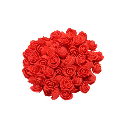 

Toponeto 100PCS Foam Red Rose Flower Gifts For Wedding Birthday Valentine