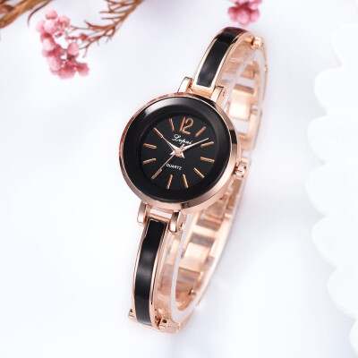 

RM Simple Casual Fashion Round Alloy Small And Exquisite Female Bracelet Watch